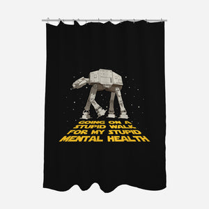 Imperial Walk-None-Polyester-Shower Curtain-erion_designs