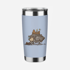 The Lazy Beagle-None-Stainless Steel Tumbler-Drinkware-kg07