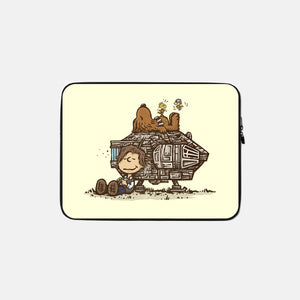 The Lazy Beagle-None-Zippered-Laptop Sleeve-kg07