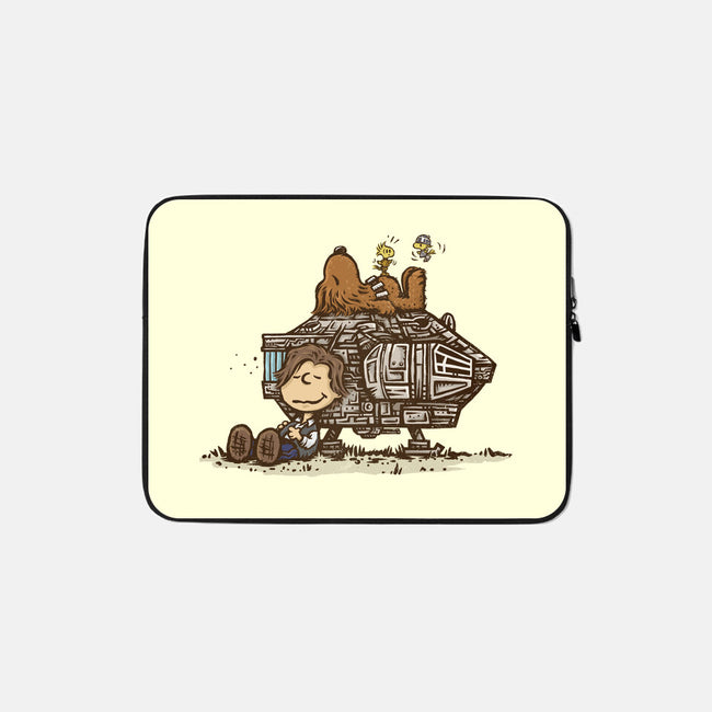 The Lazy Beagle-None-Zippered-Laptop Sleeve-kg07
