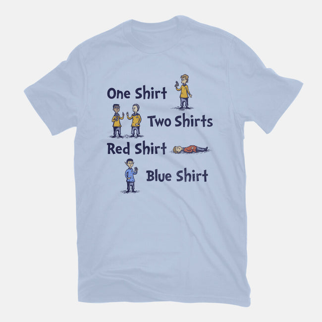 Red Shirt Blue Shirt-Mens-Basic-Tee-kg07