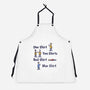 Red Shirt Blue Shirt-Unisex-Kitchen-Apron-kg07