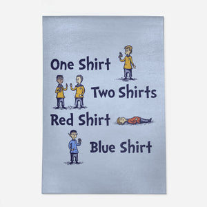 Red Shirt Blue Shirt-None-Indoor-Rug-kg07