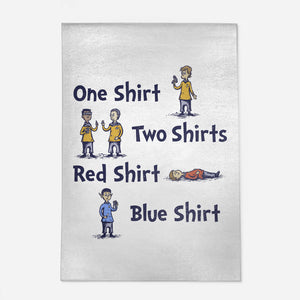 Red Shirt Blue Shirt-None-Indoor-Rug-kg07