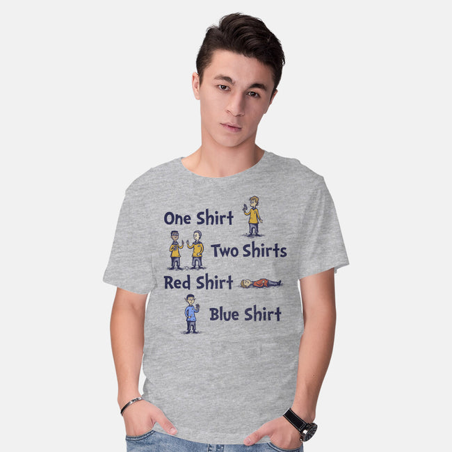 Red Shirt Blue Shirt-Mens-Basic-Tee-kg07