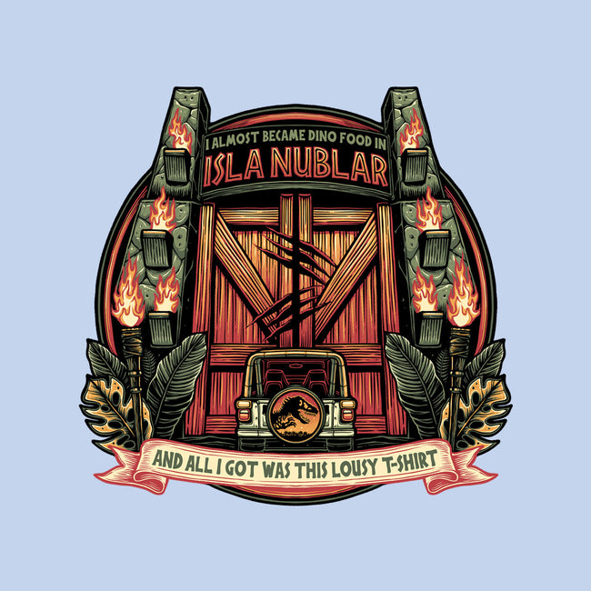 Dino Food In Isla Nublar-Unisex-Kitchen-Apron-glitchygorilla