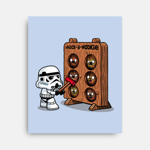 Whack A Wookie-None-Stretched-Canvas-MelesMeles