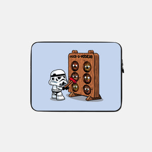 Whack A Wookie-None-Zippered-Laptop Sleeve-MelesMeles
