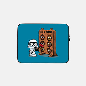 Whack A Wookie-None-Zippered-Laptop Sleeve-MelesMeles