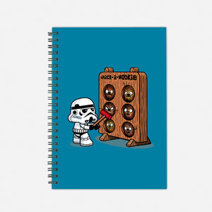 Whack A Wookie-None-Dot Grid-Notebook-MelesMeles