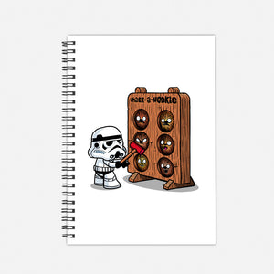 Whack A Wookie-None-Dot Grid-Notebook-MelesMeles