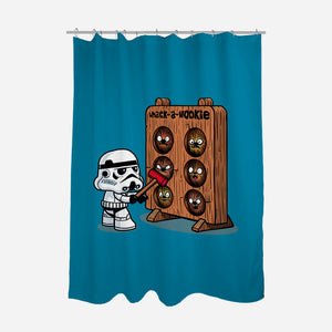 Whack A Wookie-None-Polyester-Shower Curtain-MelesMeles