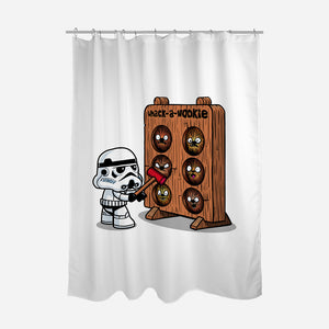 Whack A Wookie-None-Polyester-Shower Curtain-MelesMeles