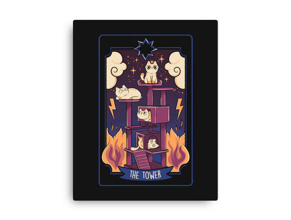 The Tower Cat Tarot