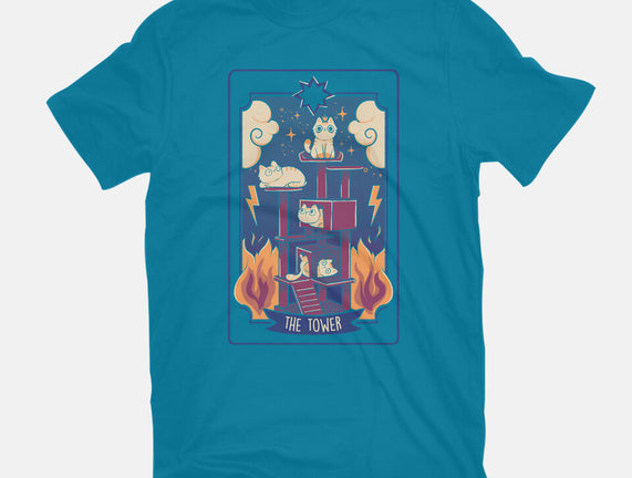 The Tower Cat Tarot