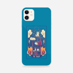 The Tower Cat Tarot-iPhone-Snap-Phone Case-tobefonseca
