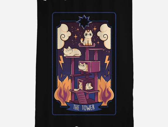 The Tower Cat Tarot