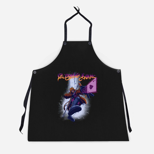 Le Diable Blanc-Unisex-Kitchen-Apron-rmatix