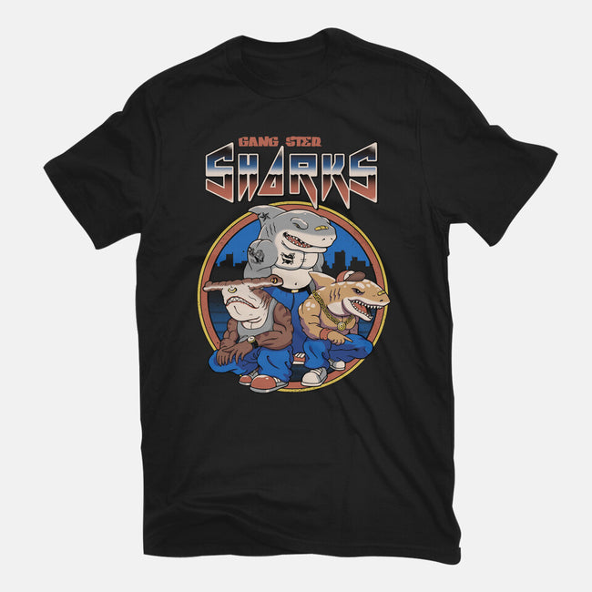 Gangster Sharks-Youth-Basic-Tee-vp021