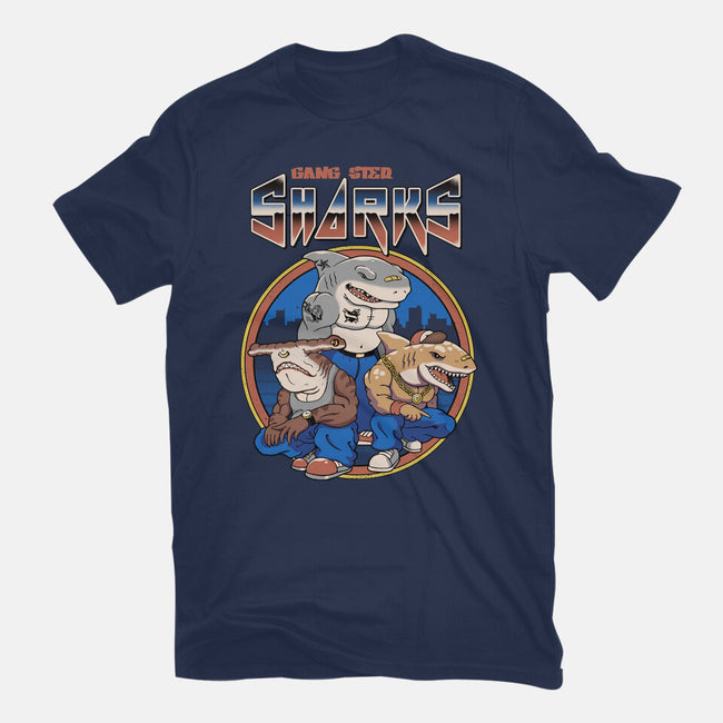 Gangster Sharks-Youth-Basic-Tee-vp021