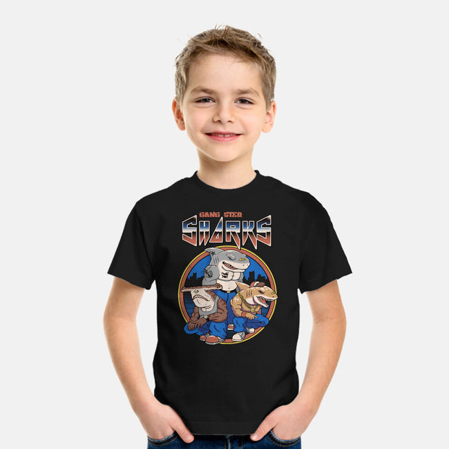 Gangster Sharks-Youth-Basic-Tee-vp021
