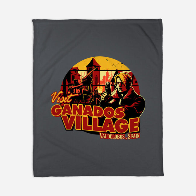 Ganados Village-None-Fleece-Blanket-daobiwan