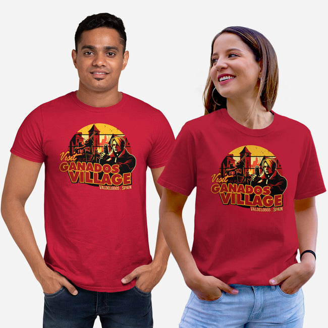 Ganados Village-Unisex-Basic-Tee-daobiwan