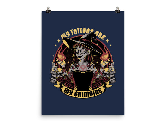 Witch Tattoo Grimoire