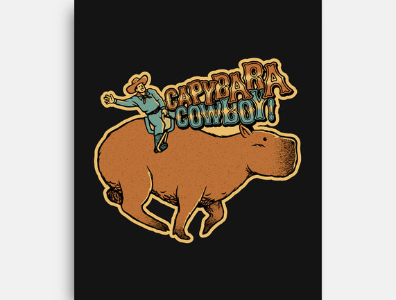 Capybara Cowboy