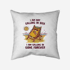 Calling In Gone Forever-None-Removable Cover-Throw Pillow-kg07