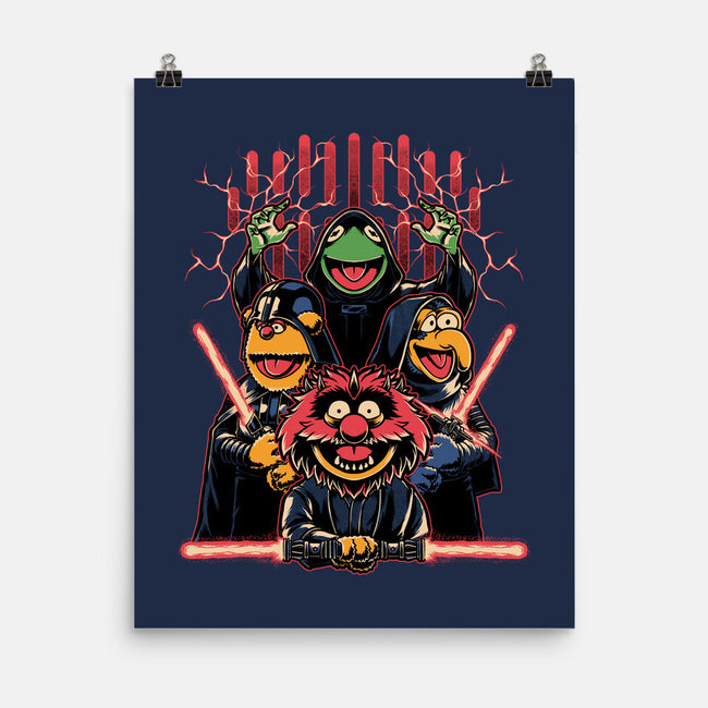 Evil Dark Puppets-None-Matte-Poster-Studio Mootant