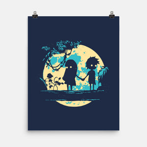 Limbo's Moon-None-Matte-Poster-Xentee