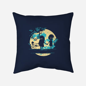 Limbo's Moon-None-Removable Cover-Throw Pillow-Xentee