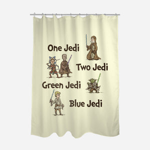 One Jedi Two Jedi-None-Polyester-Shower Curtain-kg07