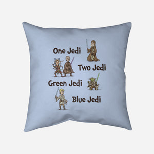 One Jedi Two Jedi-None-Non-Removable Cover w Insert-Throw Pillow-kg07
