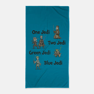 One Jedi Two Jedi-None-Beach-Towel-kg07