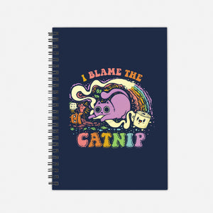 I Blame The Catnip-None-Dot Grid-Notebook-kg07