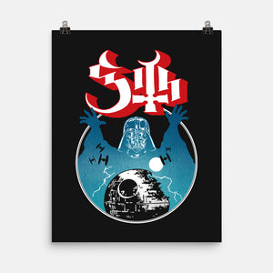 Ghost Sith-None-Matte-Poster-Barbadifuoco