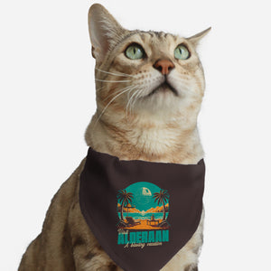 Summer Planet Destruction-Cat-Adjustable-Pet Collar-Studio Mootant