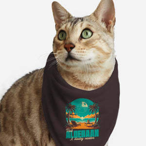Summer Planet Destruction-Cat-Bandana-Pet Collar-Studio Mootant