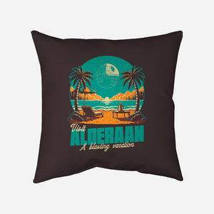 Summer Planet Destruction-None-Non-Removable Cover w Insert-Throw Pillow-Studio Mootant