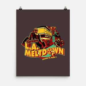 Survive LA Meltdown-None-Matte-Poster-daobiwan