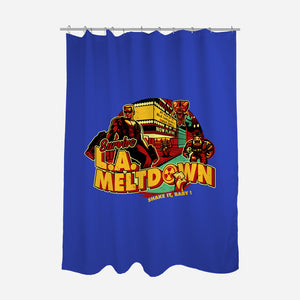Survive LA Meltdown-None-Polyester-Shower Curtain-daobiwan