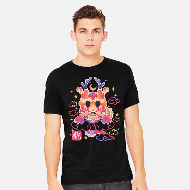 Kawaii Chinese Dragon-Mens-Heavyweight-Tee-NemiMakeit