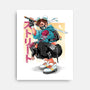 Street Samurai-None-Stretched-Canvas-Bruno Mota
