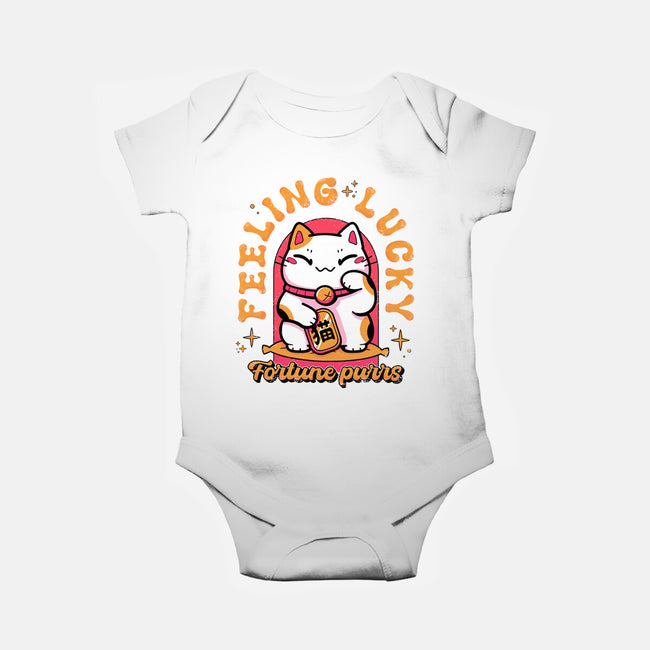 Fortune Purrs-Baby-Basic-Onesie-Ca Mask