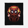 Red Cat Mutant-None-Fleece-Blanket-Astrobot Invention