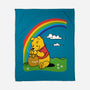 Gold At The End Of The Rainbow-None-Fleece-Blanket-imisko