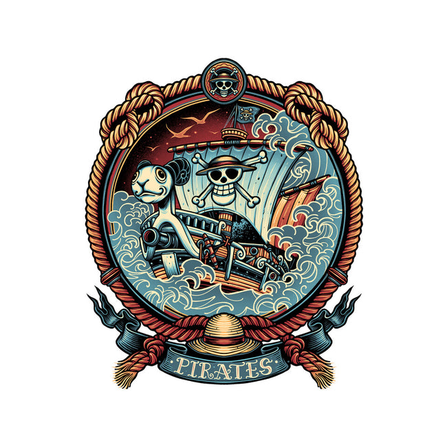 It's All About The Pirate Life-Mens-Basic-Tee-glitchygorilla