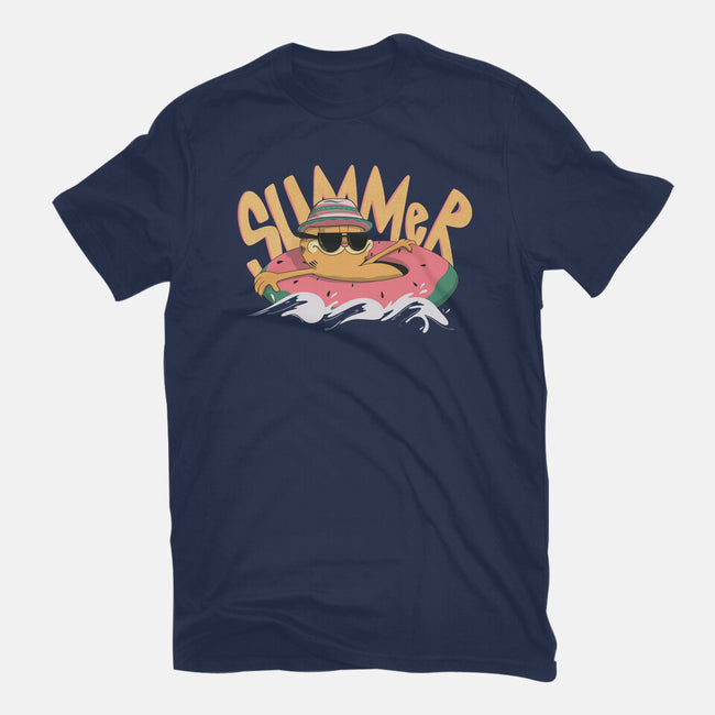 Summer Cat-Mens-Premium-Tee-OnlyColorsDesigns